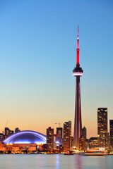 Crédence de cuisine Toronto Horizon emblématique de Toronto au Canada  © rabbit75_fot
