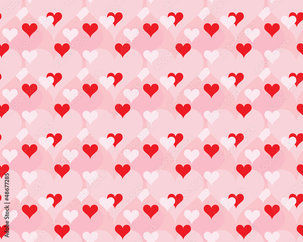 seamless pattern for Day of Valentine