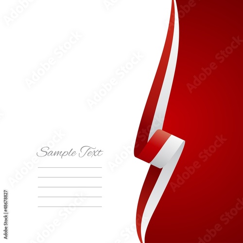 Polish right side brochure cover vector