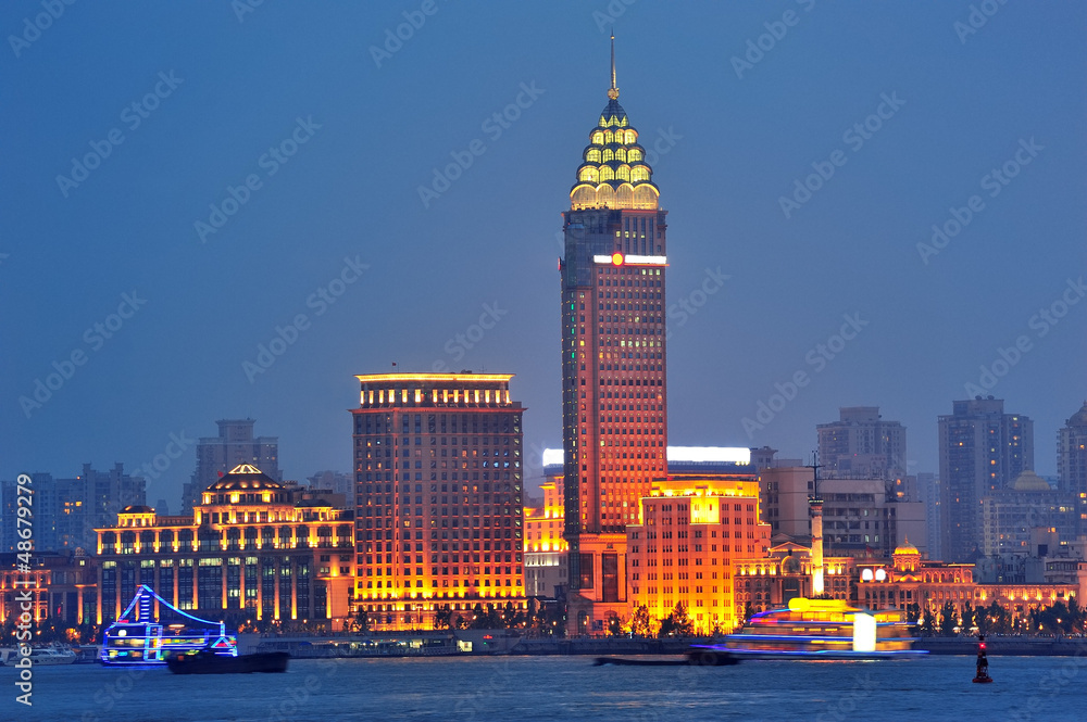 Obraz premium Shanghai urban architecture