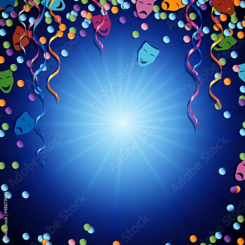 Vector Illustration of a Colorful Background