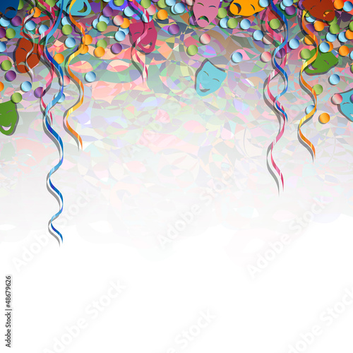 Vector Illustration of a Colorful Background