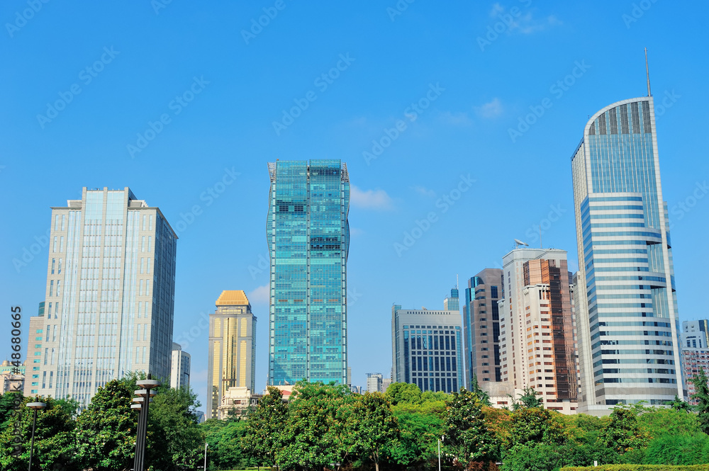 Fototapeta premium Shanghai cityscape
