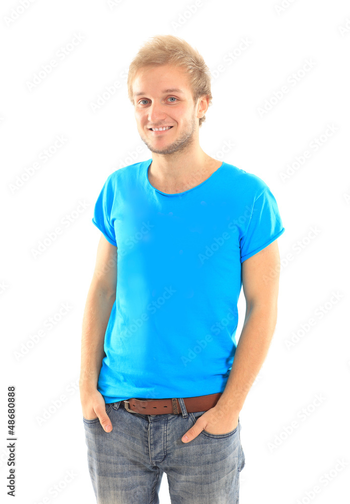 The young beautiful man The young beautiful man
