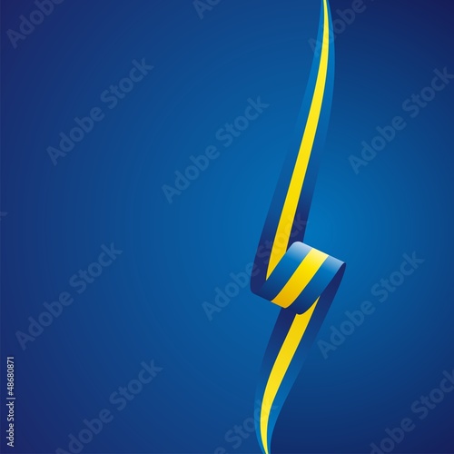 Swedish right side color brochure cover vector