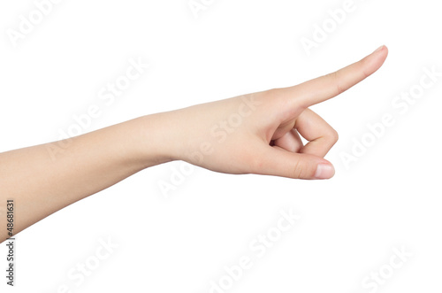 Woman fingers