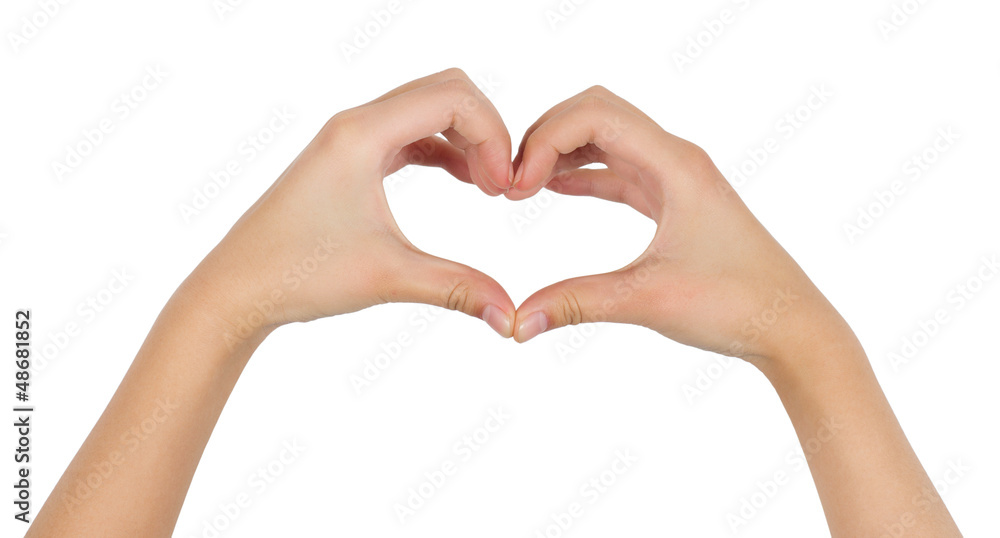 Fototapeta premium Hands of love