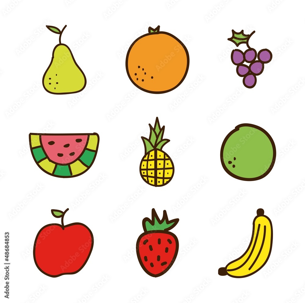 fruits vector fruits vector