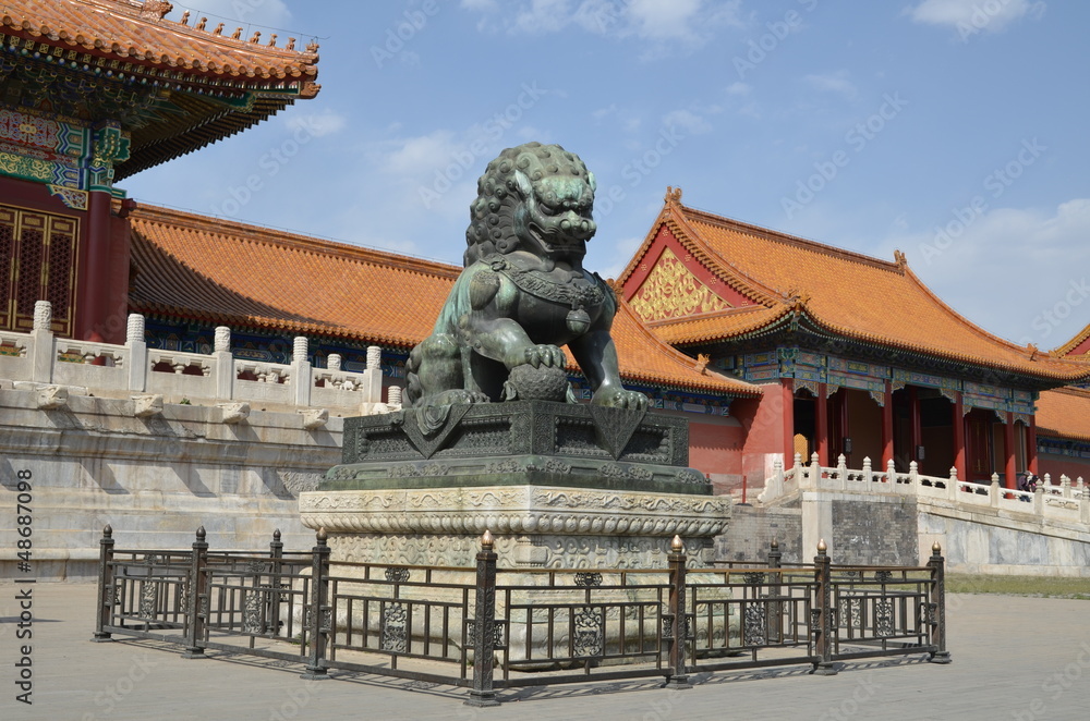 Naklejka premium Peking - Verbotene Stadt 02