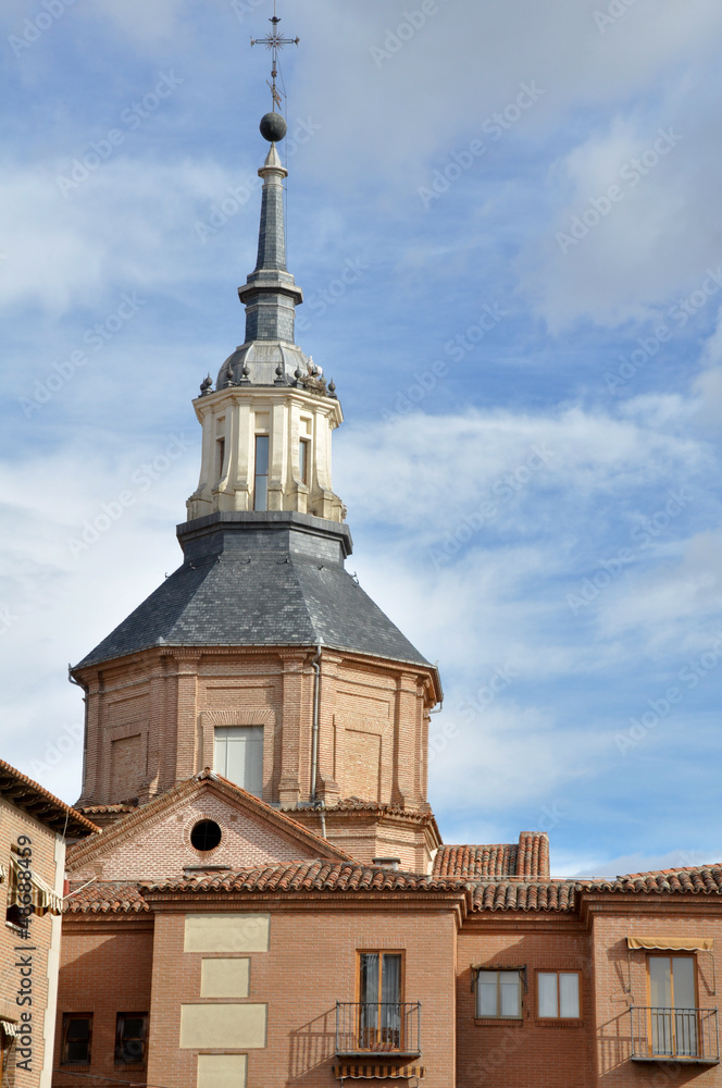 Dome of Convent of Augustinian nuns, Alcala de Henares (Madrid) Dome of Convent of Augustinian nuns, Alcala de Henares (Madrid)