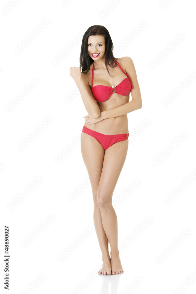Sexy summer woman wearing swim wear. Sexy summer woman wearing swim wear.