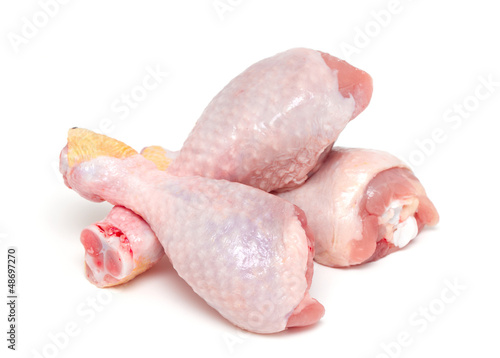 raw chicken legs