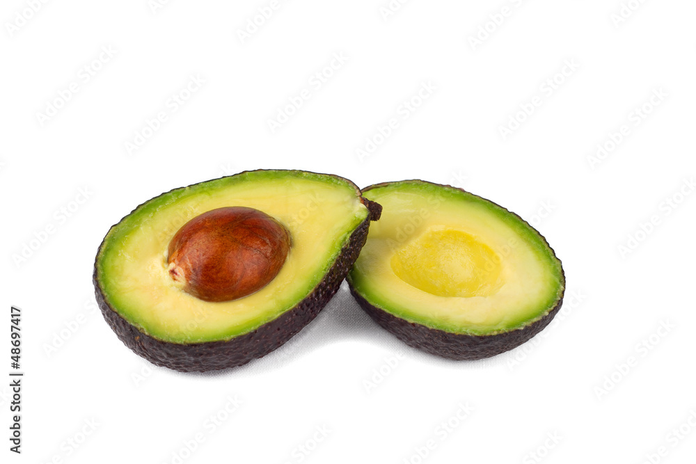 Closeup of fresh avocado