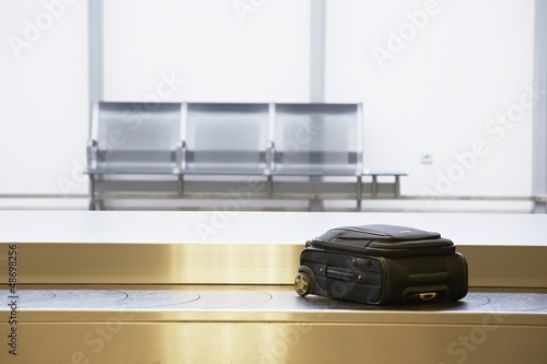 Baggage claim at the airport