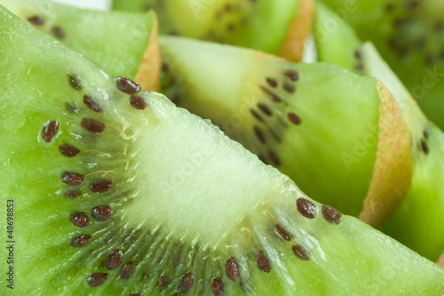 Obraz na plátně sliced â€‹â€‹kiwi