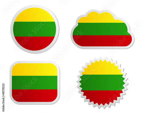 Free Download Fahne Litauen Sticker - GFXLoad
