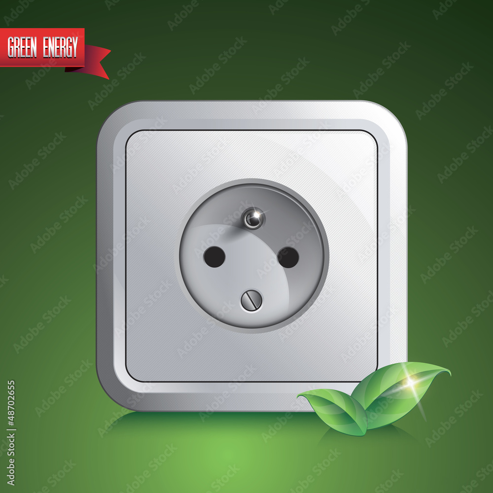 Green energy socket