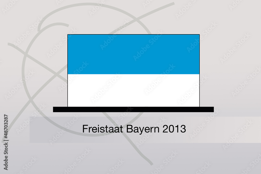 Fototapeta premium Landtagswahl Bayern