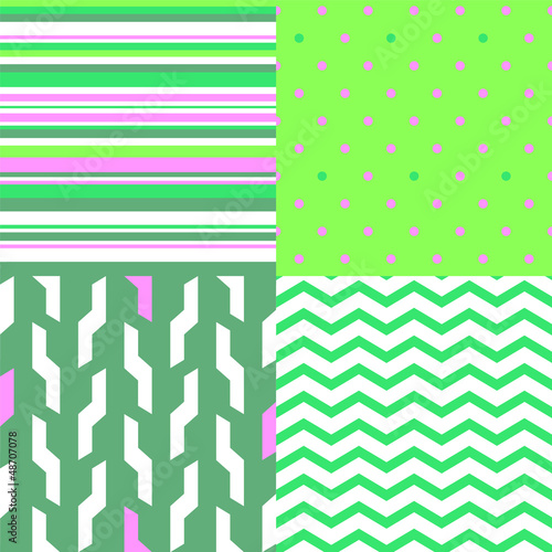 Simple geometric seamless p...