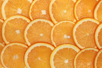 Keuken achterwand Plakjes fruit Sinaasappelschijfjes oranje sappig macro  © Markus Mainka