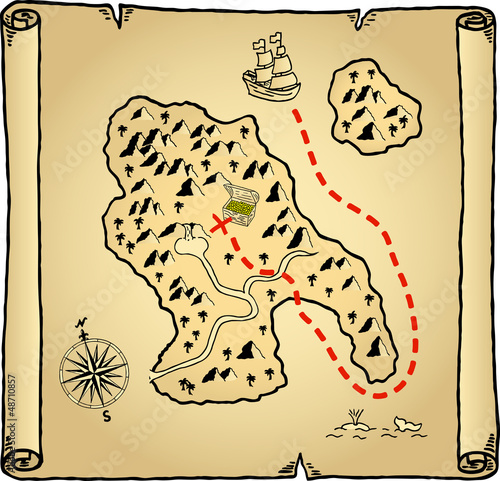 treasure map