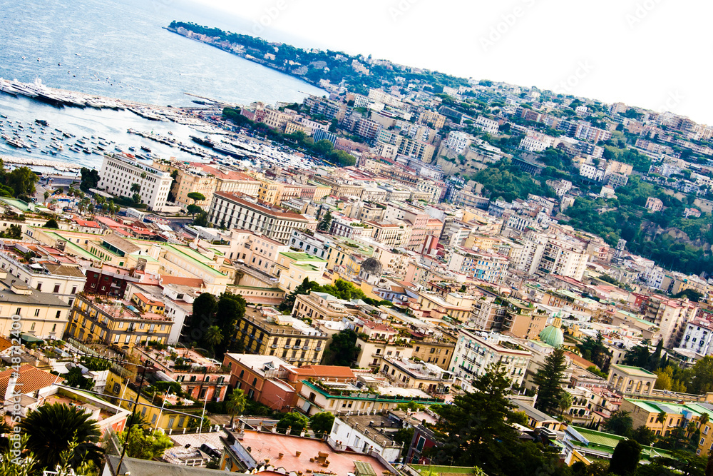 Wonderful view on Naples