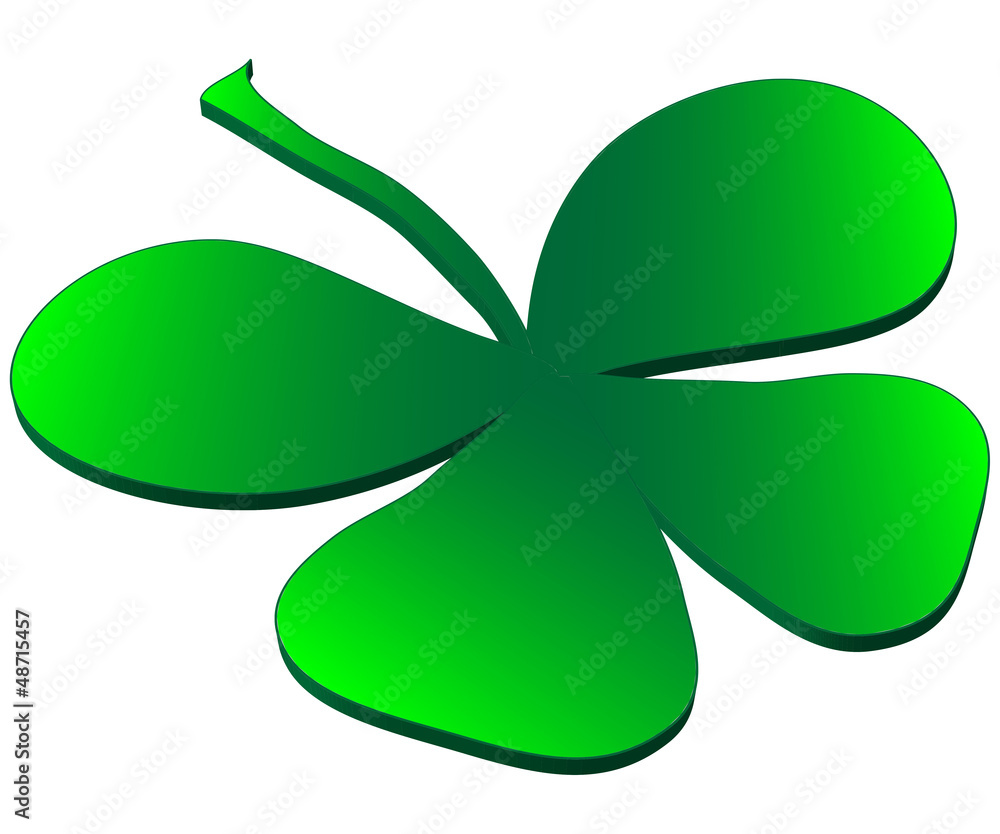 Clover four leaf for saint patrick's day Clover four leaf for saint patrick's day