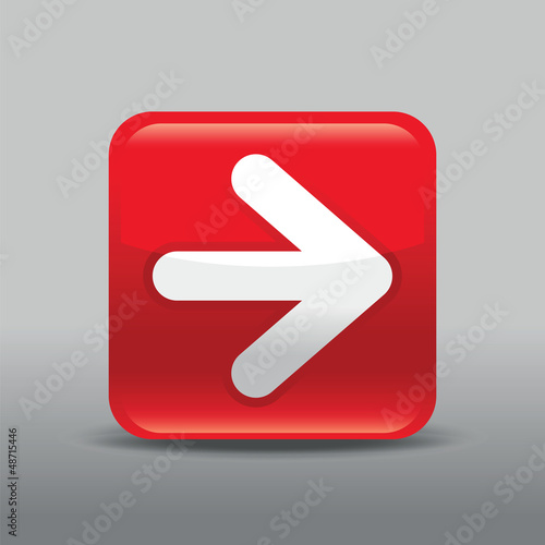 a red forward icon