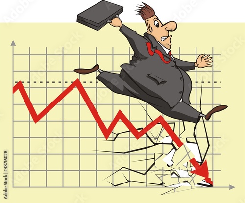 unhappy stock market investor