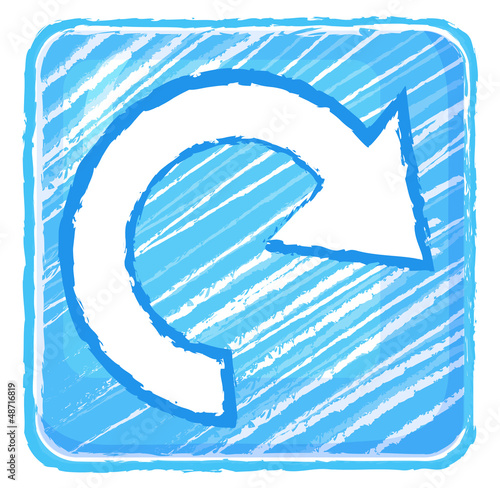 A repeat button icon drawing