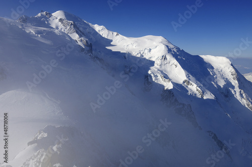 Mont Blanc peak