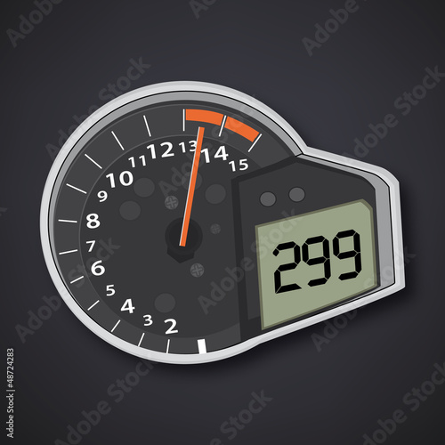 Compteur de moto