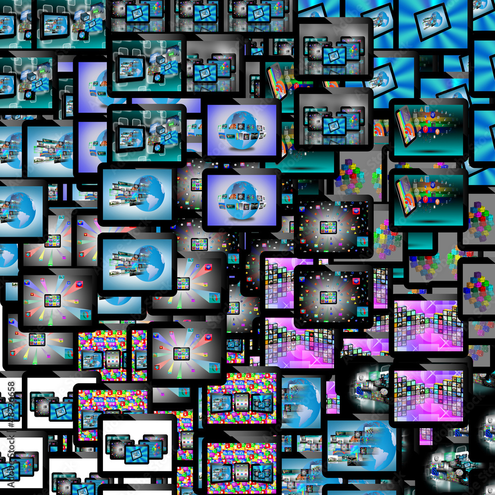 Background from tablets