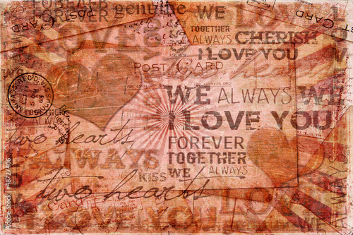 Romantic Abstract Background