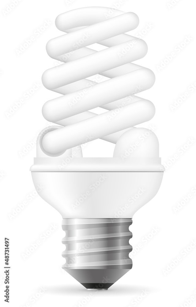 energy saving light bulb vector illustration energy saving light bulb vector illustration