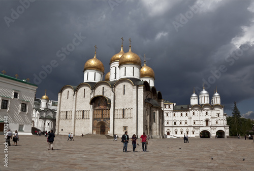 The Cathedral of the Dormition in the Moscow Kremlin