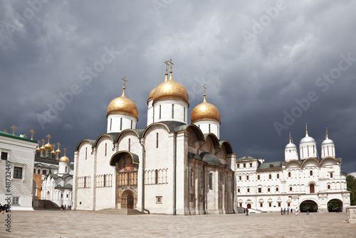 The Cathedral of the Dormition in the Moscow Kremlin
