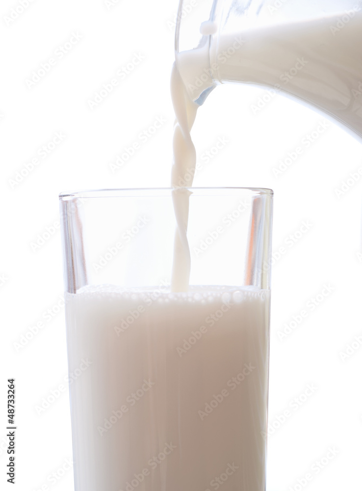 glass of milk glass of milk