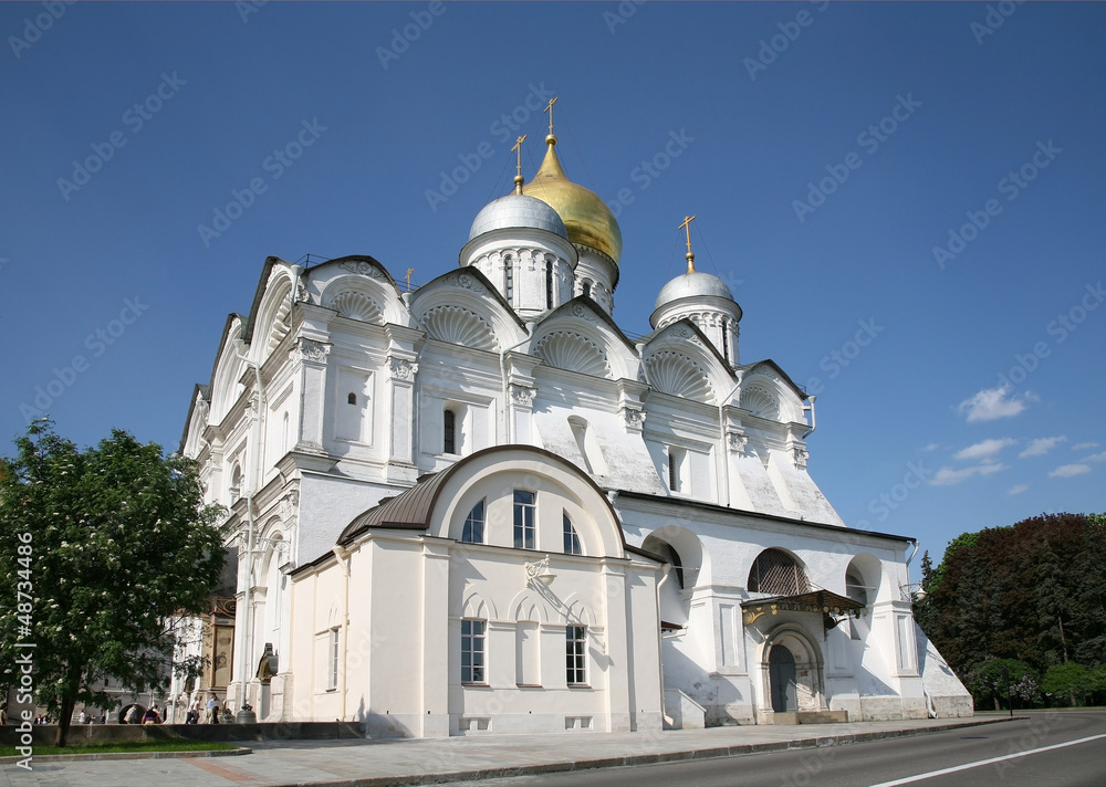 The Archangel Cathedral in the Moscow Kremlin