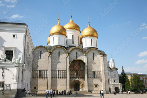 Canvas Print The Cathedral of the Dormition in the Moscow Kremlin