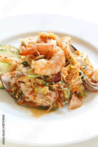 Spicy Thai Seafood Salad