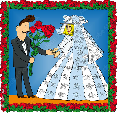 groom and bride