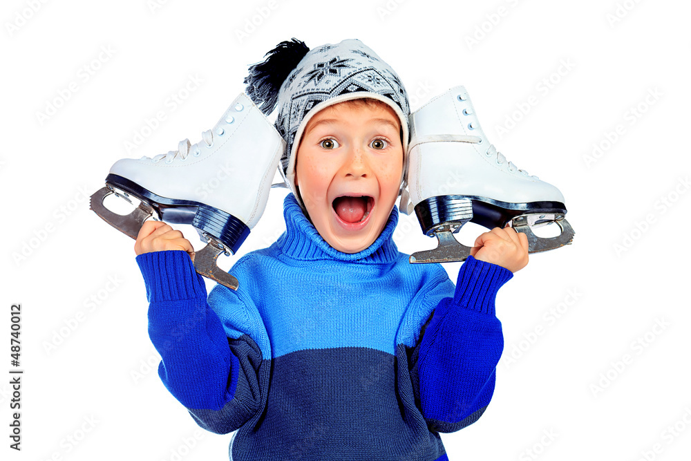 Fototapeta figure skates