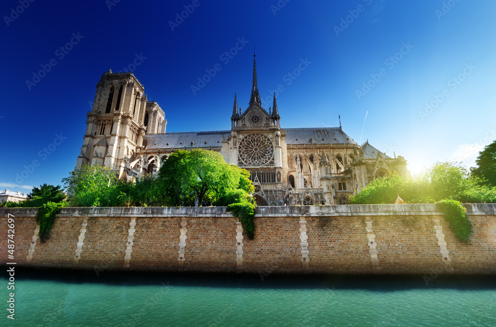 Obraz premium Notre Dame Paris, France