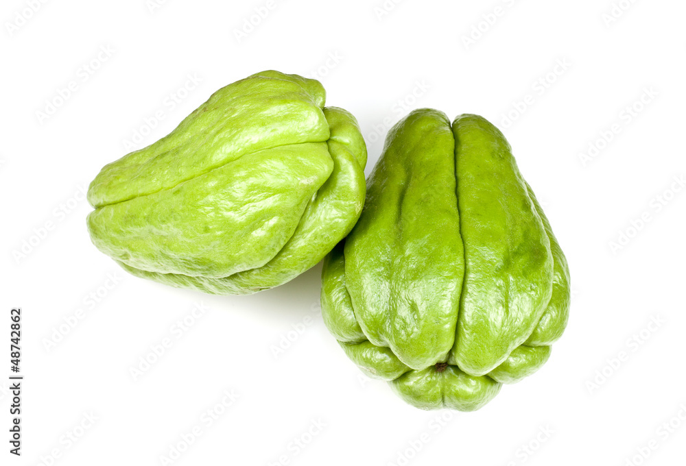 Chayote squash, also known as choko Chayote squash, also known as choko