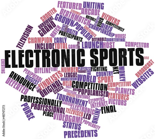 Word cloud for Electronic sports