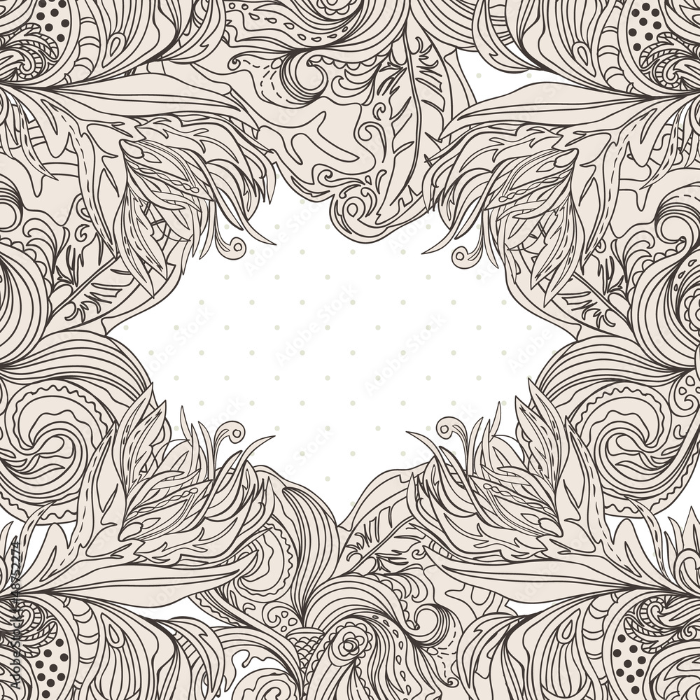 Fototapeta premium Abstract floral background