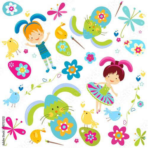 easter background for kids