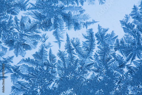 Frost Pattern On Glass