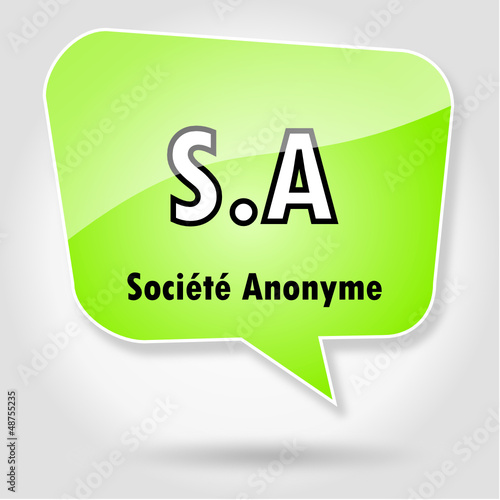 Bulle : Société Anonyme